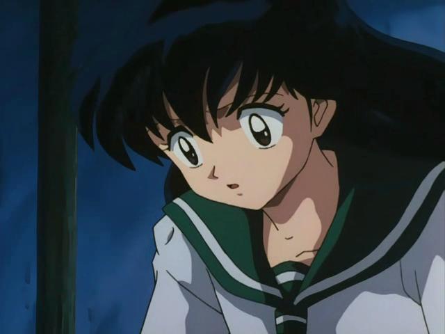 Otaku Gallery  / Anime e Manga / Inu-Yasha / Screen Shots / Episodi / 013 - L`enigma della luna nuova! Inuyasha dai capelli neri! / 183.jpg